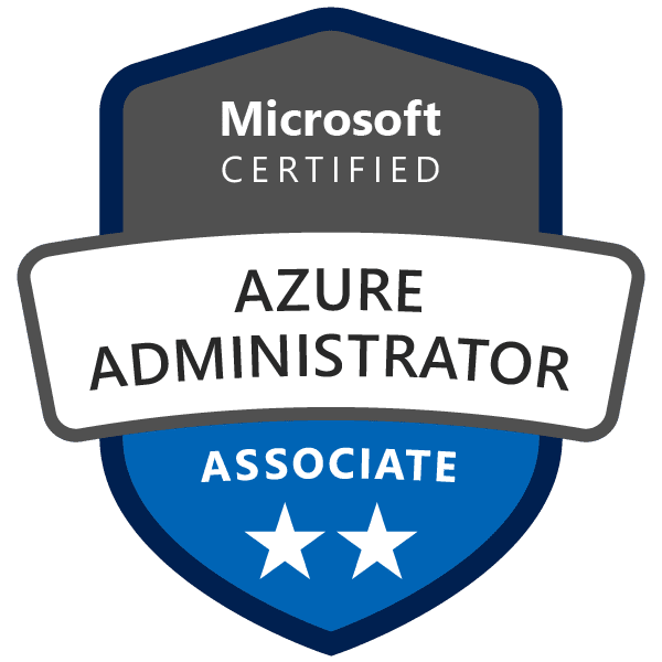 Students learning Microsoft Azure AZ-104 skills for cloud administration and certification