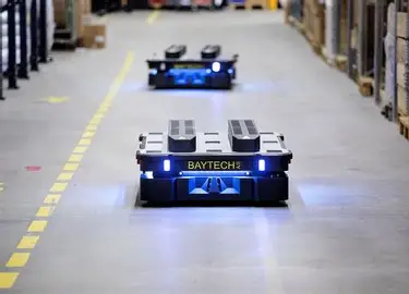 Mobile robotics system designed for autonomous navigation, obstacle detection, and smart movement.
