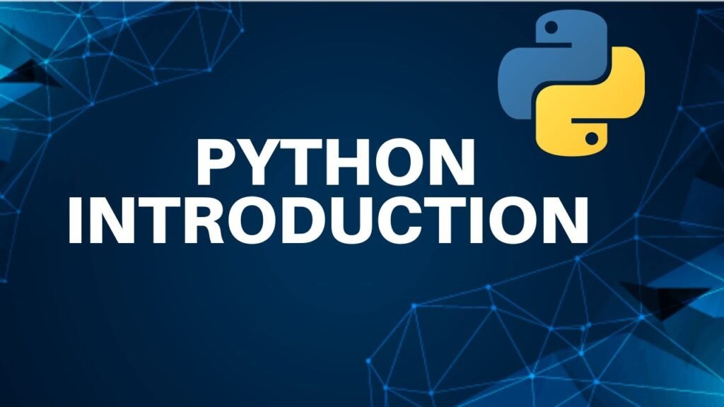 Beginner-friendly Python course introducing core programming concepts